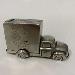 Vintage Danforth Fine Pewter tooth fairy truck
